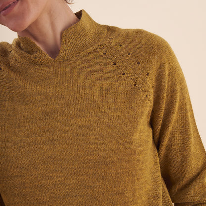 Sweater Emilia | Baby Alpaca | Corn 