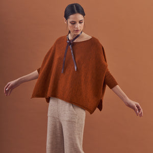 Sweater Fadriana | Llama & Merino | Ladrillo