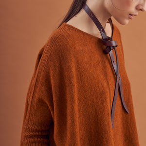 Sweater Fadriana | Llama & Merino | Ladrillo