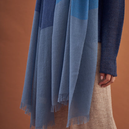 Chal Amathilde | Baby Alpaca | Azul