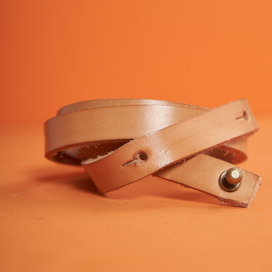 Dabria Belt/Blanket Holder | Leather | Natural