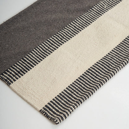 Mampa Rug | Sheep | Natural, Grey &amp; Black