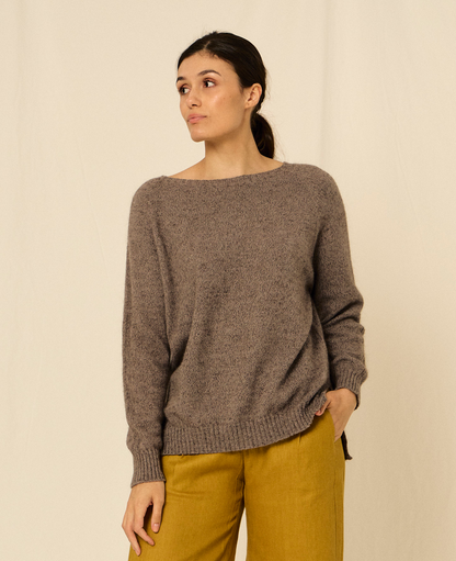 Sweater Anastasia | 55% Algodón, 25% Llama, 20% Lana Merino