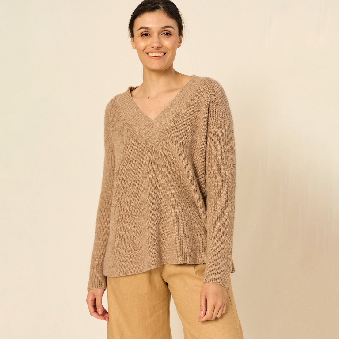 Sweater Augusta | 55% Algodón, 25% Llama,  20% Lana Merino