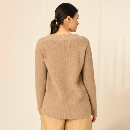 Sweater Augusta | 55% Algodón, 25% Llama,  20% Lana Merino