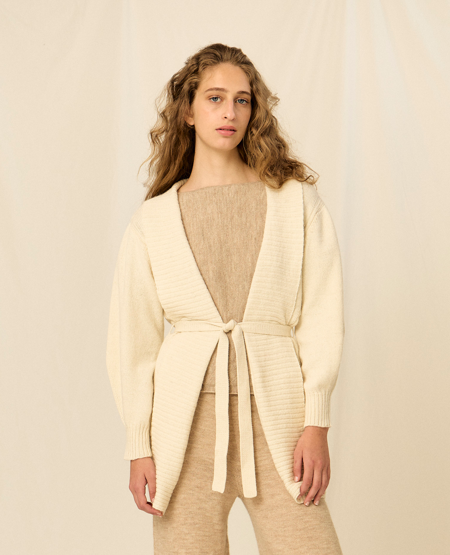 Tapado Chiara | 55% Algodón, 25% Llama, 20% Lana Merino