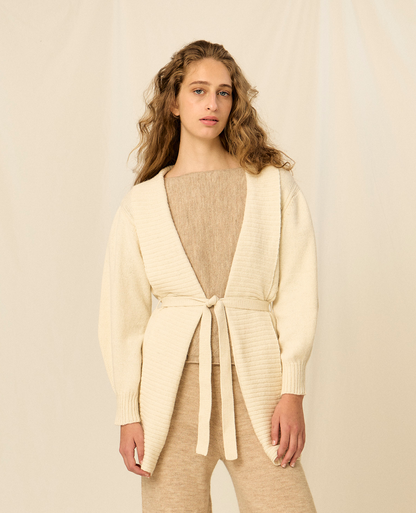 Tapado Chiara | 55% Algodón, 25% Llama, 20% Lana Merino