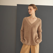 Augusta Sweater | Llama, Merino &amp; Cotton | Camel