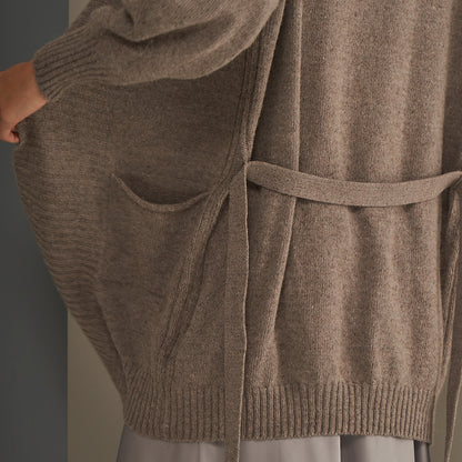 Tapado Chiara | Llama, Merino & Algodón | Taupe