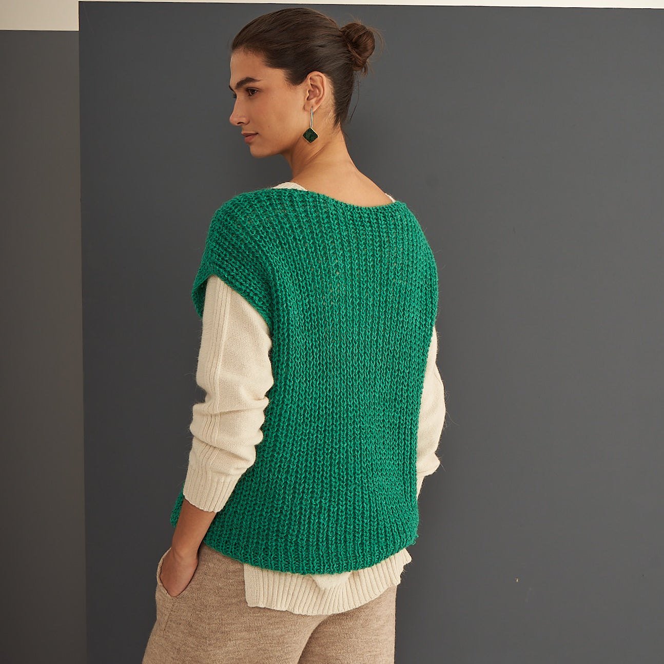 Miracle Vest | Baby Llama | Emerald