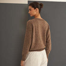 Clara Sweater | Llama &amp; Merino | Pecan