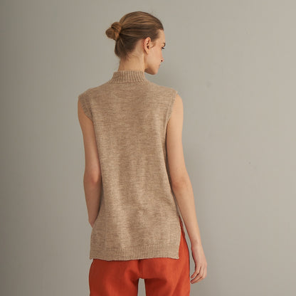 Elisea Vest | Llama and Merino | Tear