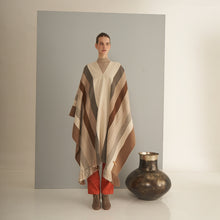 Zoilo Poncho | Call | Brown, Natural and Gray