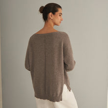 Anastasia Sweater | Llama, Merino &amp; Cotton | Grey