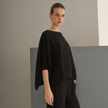 Fadriana Sweater | Baby Llama &amp; Merino | Black 