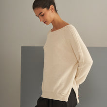 Anastasia Sweater | Llama, Merino &amp; Cotton | Natural