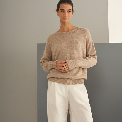 Sweater Clara | 50% Baby Llama 50% Lana Merino