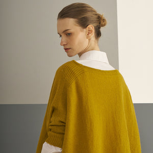 Fadriana Sweater | Baby Llama &amp; Merino | Corn 