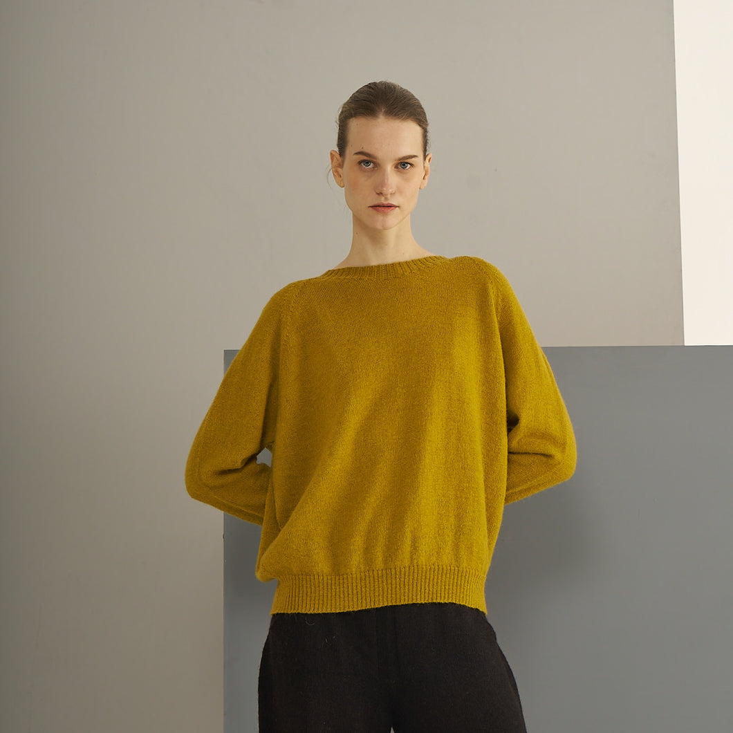 Clara Sweater | Llama & Merino | Tear