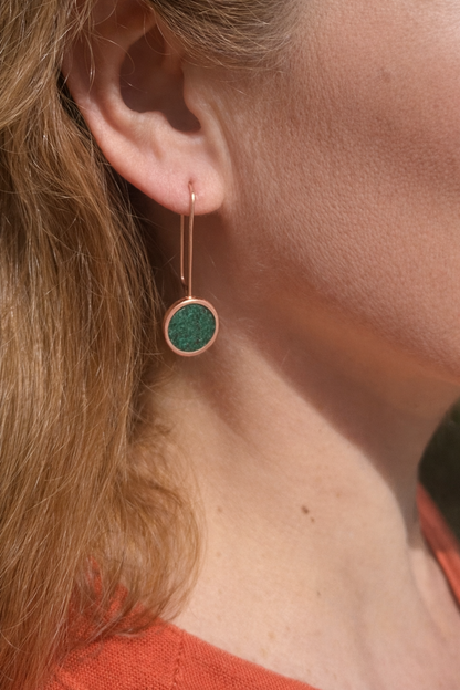 Aros Inara| Cobre, Crisocola