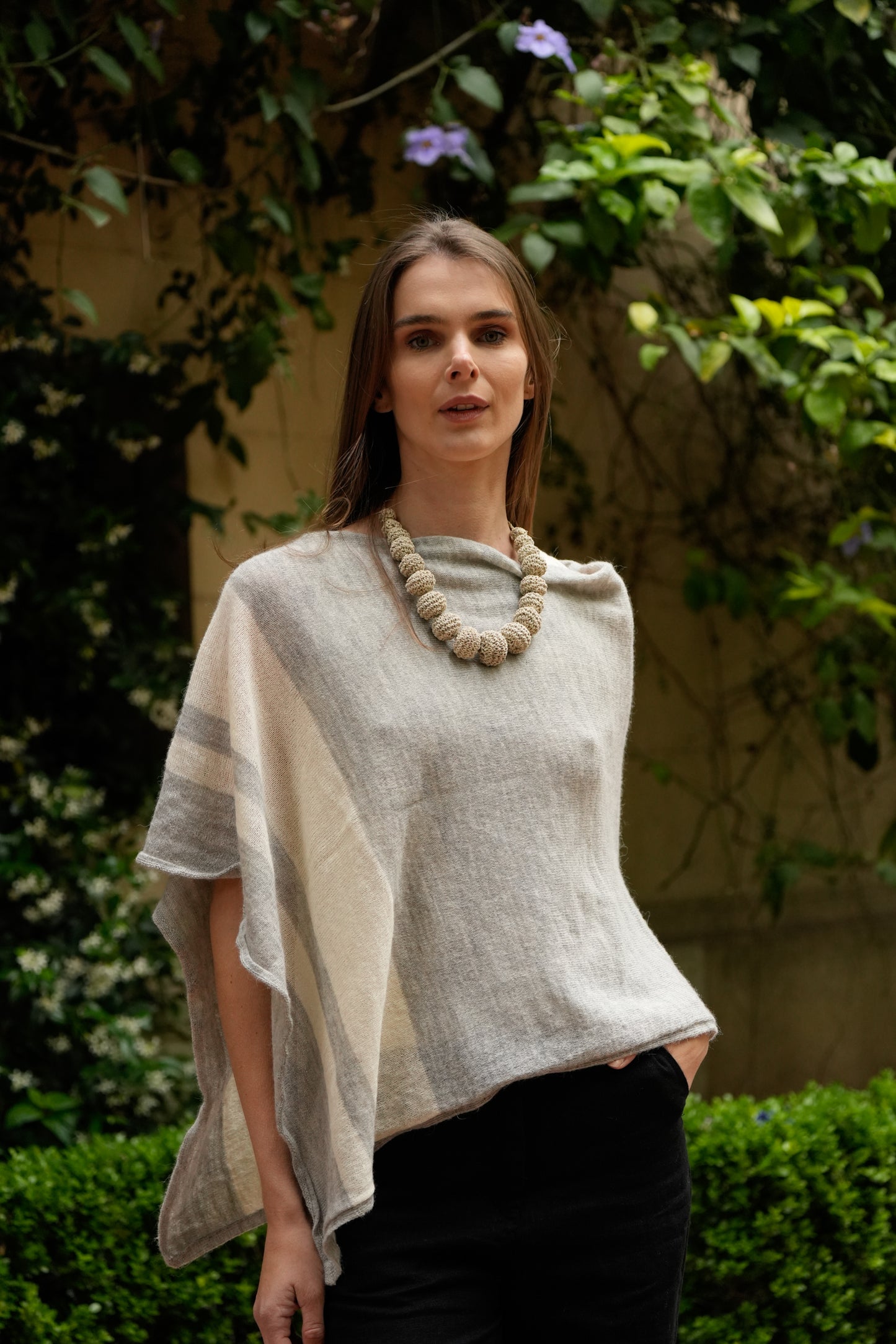 Poncho Faplana | 100% Baby Alpaca