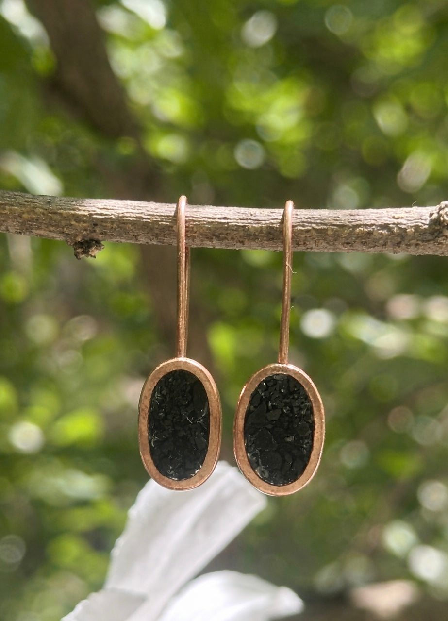 Aros Rayén | Cobre, Turmalina Negra