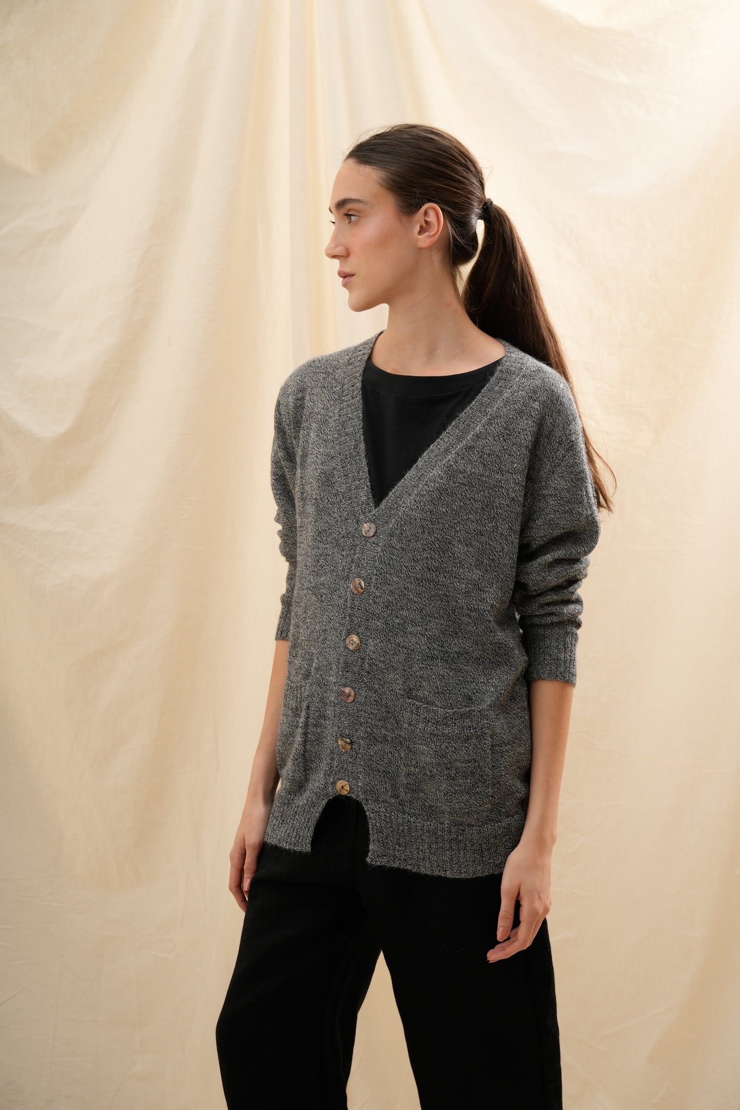 Cárdigan Carolina | 100% Baby Alpaca