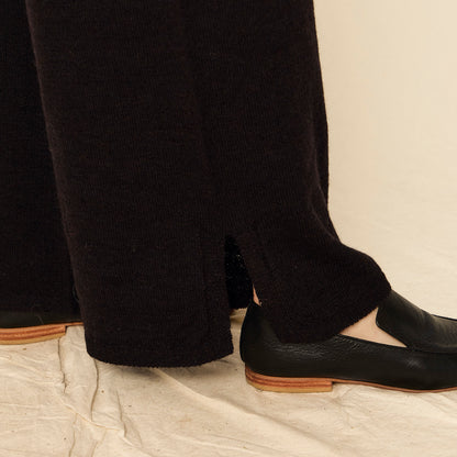 Pantalón Antonia | Llama & Merino | Negro
