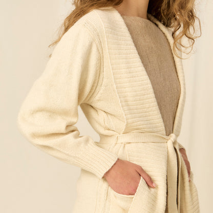 Tapado Chiara | Llama, Merino & Algodón | Natural