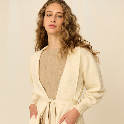 Tapado Chiara | Llama, Merino & Algodón | Natural
