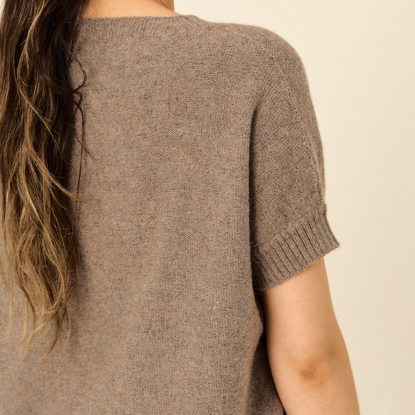 Sweater Nicasia | Llama, Merino & Algodón | Camel