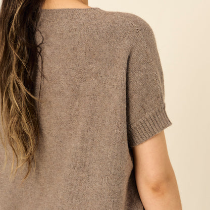 Sweater Nicasia | Llama, Merino & Algodón | Camel