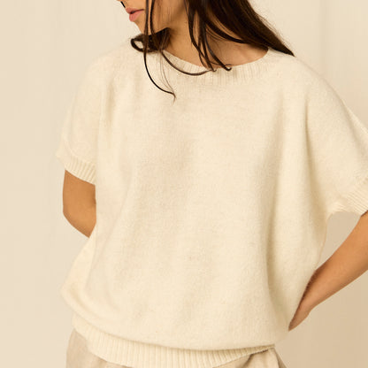 Sweater Nicasia | Llama, Merino & Algodón | Camel