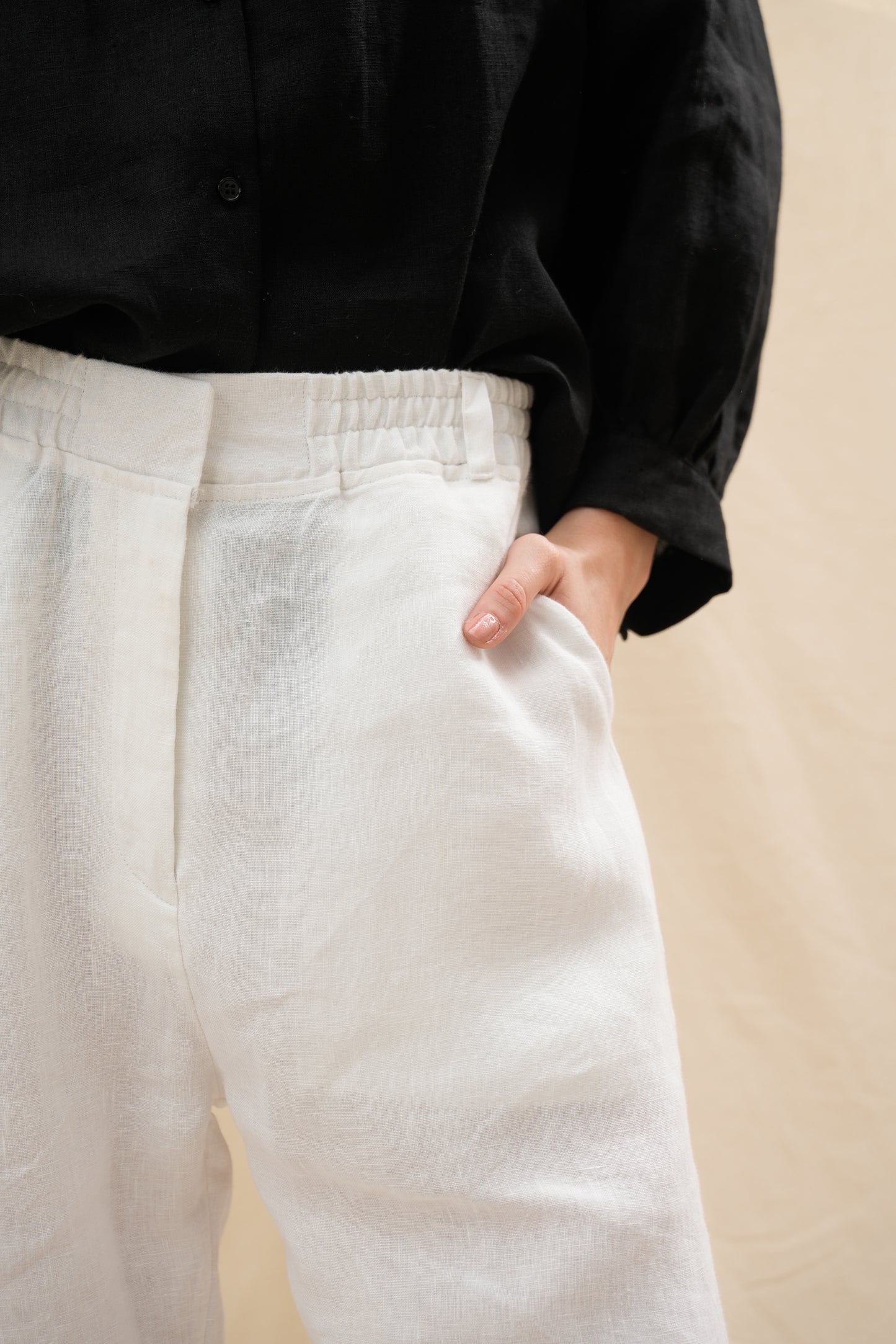 Pantalón Loto | 100% Lino l YVOTY