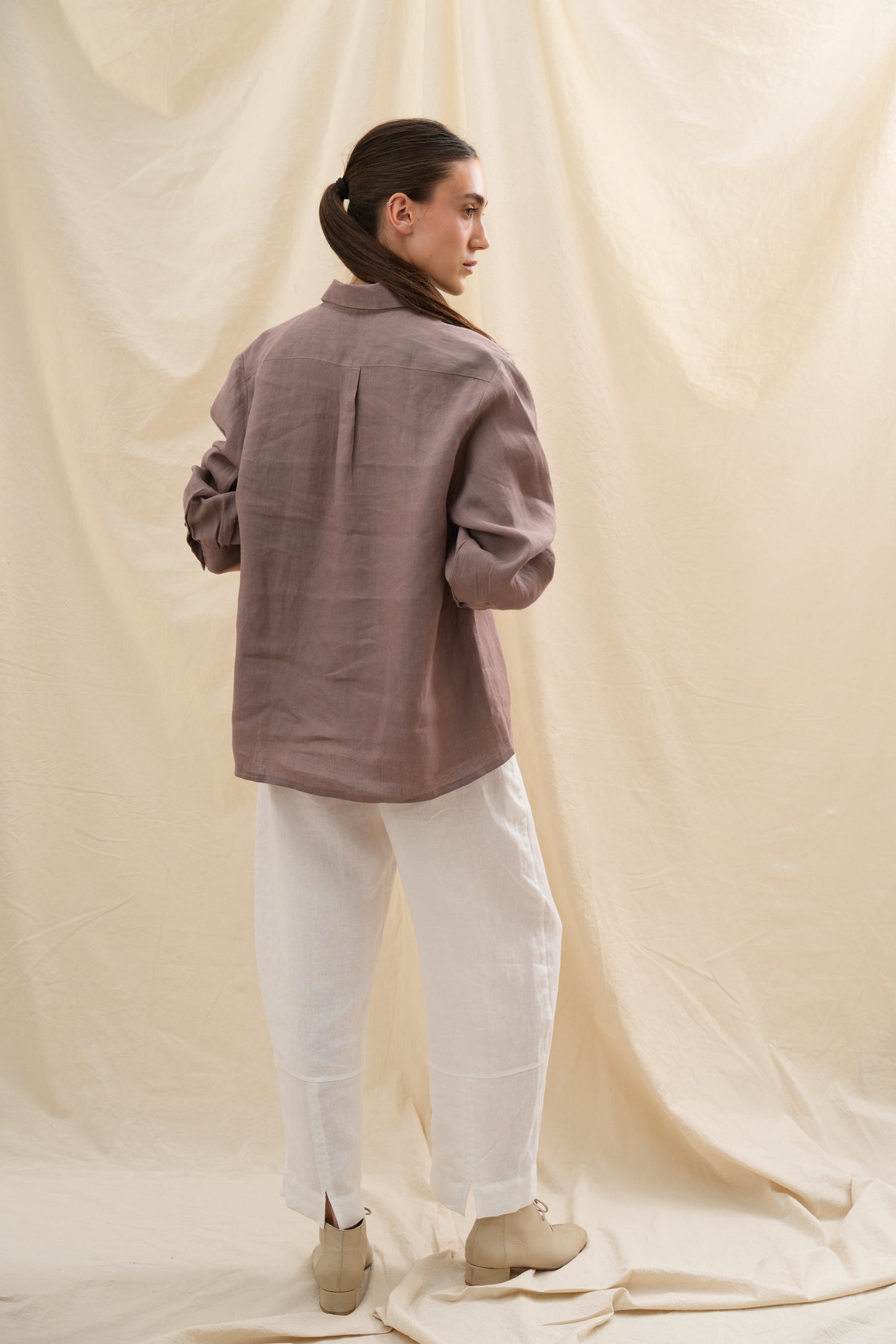 Camisa Jazmín | 100% Lino l YVOTY