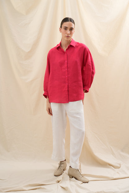 Camisa Jazmín | 100% Lino l YVOTY