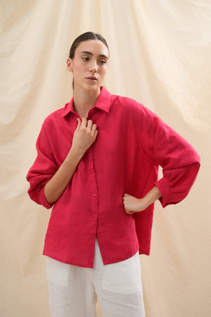 Camisa Jazmín | 100% Lino l YVOTY