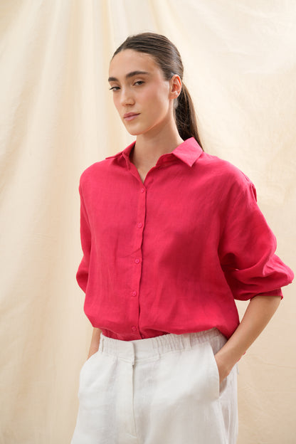 Camisa Jazmín | 100% Lino l YVOTY