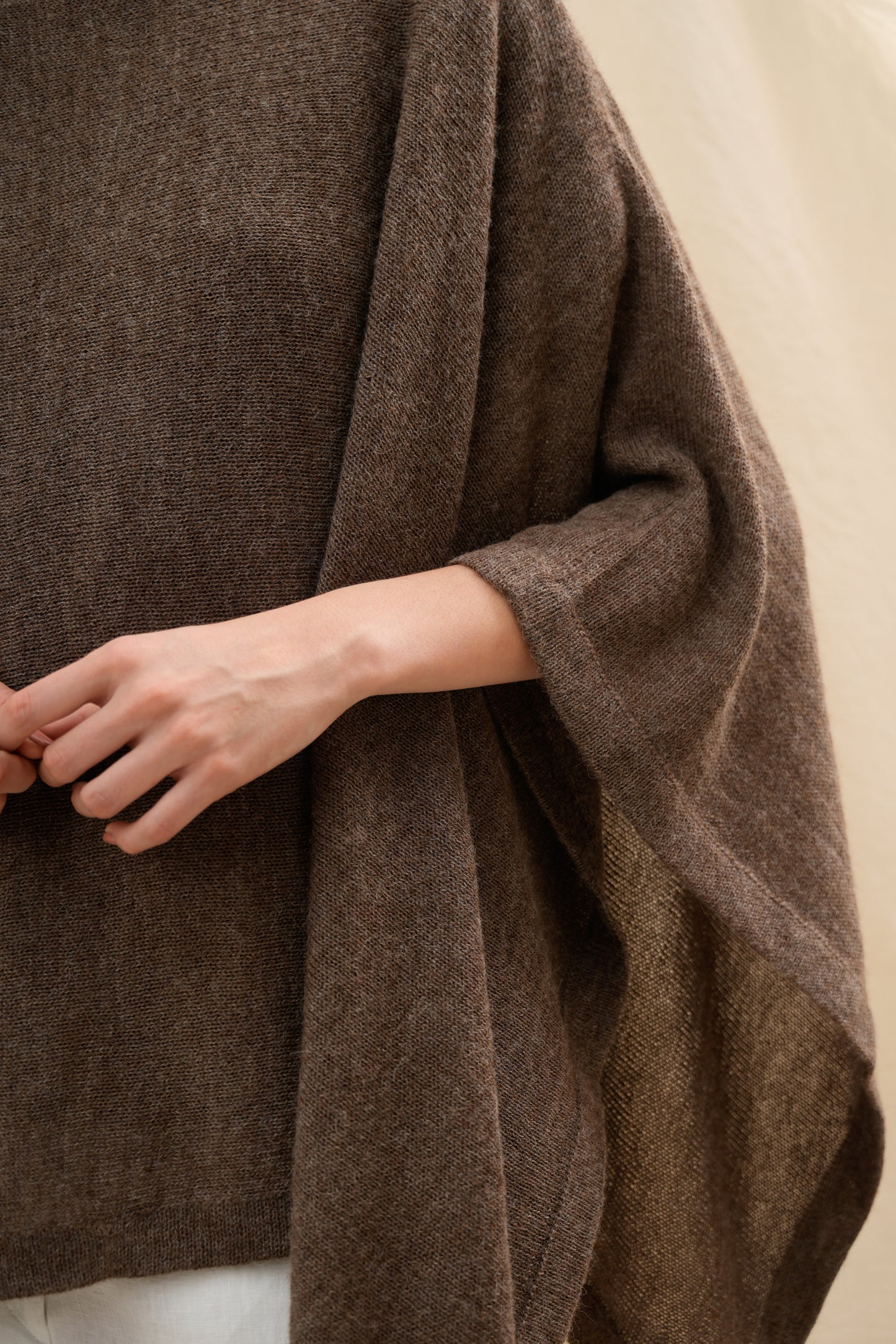 Poncho Fuerte| 100% Baby Alpaca