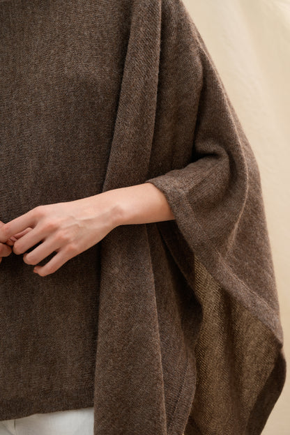Poncho Fuerte| 100% Baby Alpaca