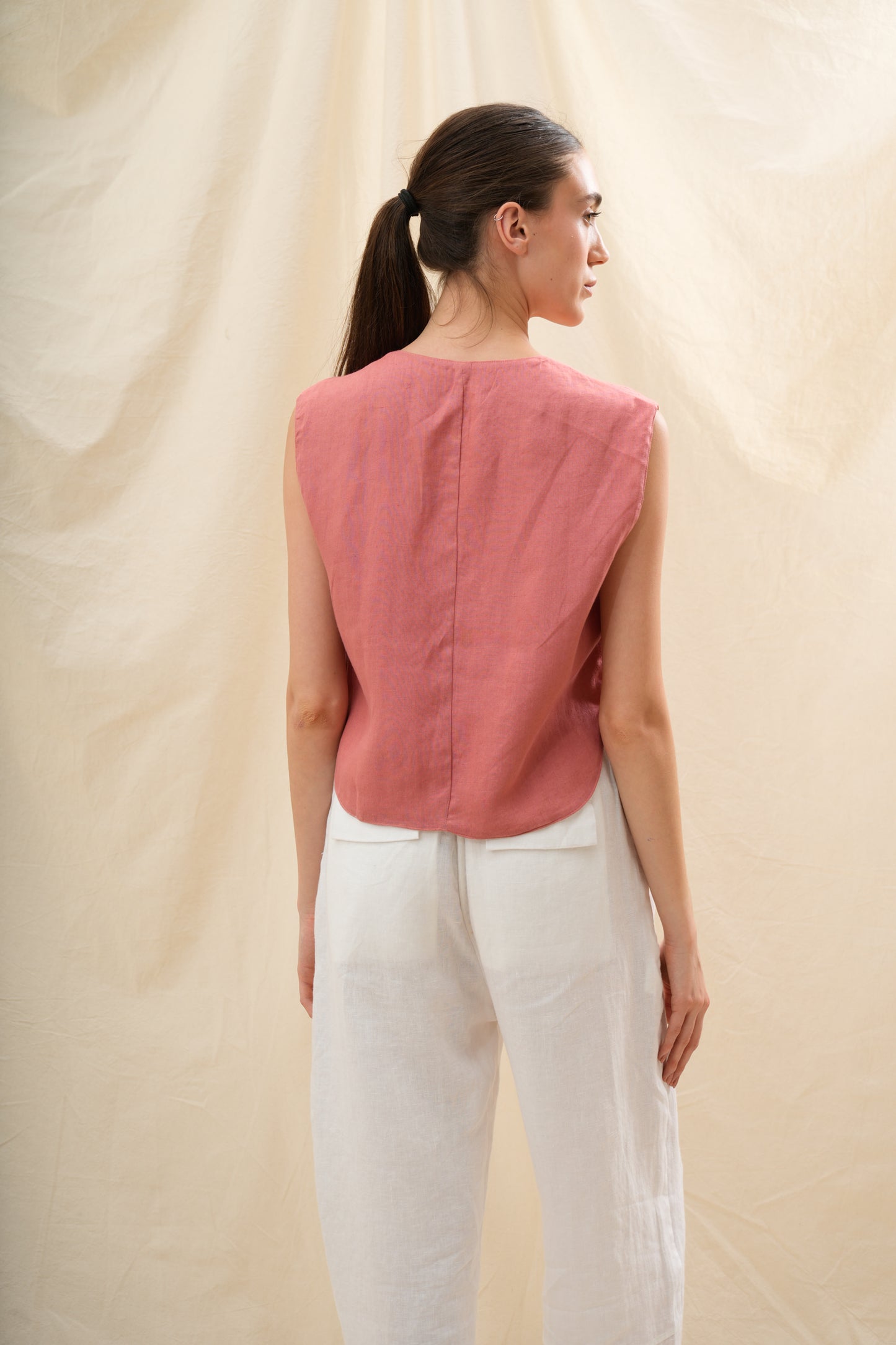 Pantalón Loto | 100% Lino l YVOTY