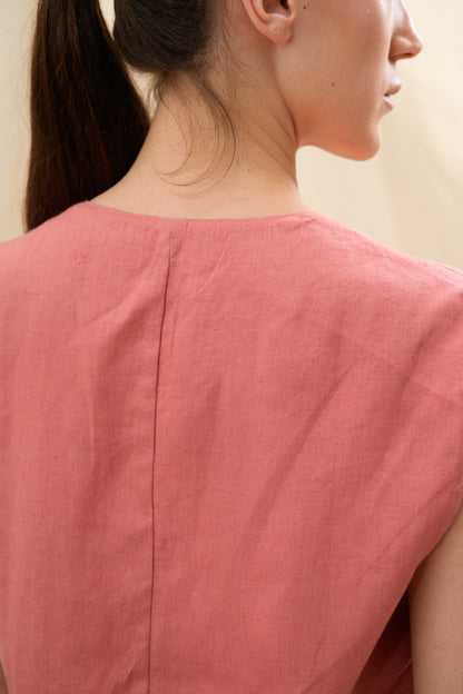 Chaleco Tulipán | 100% Lino l YVOTY