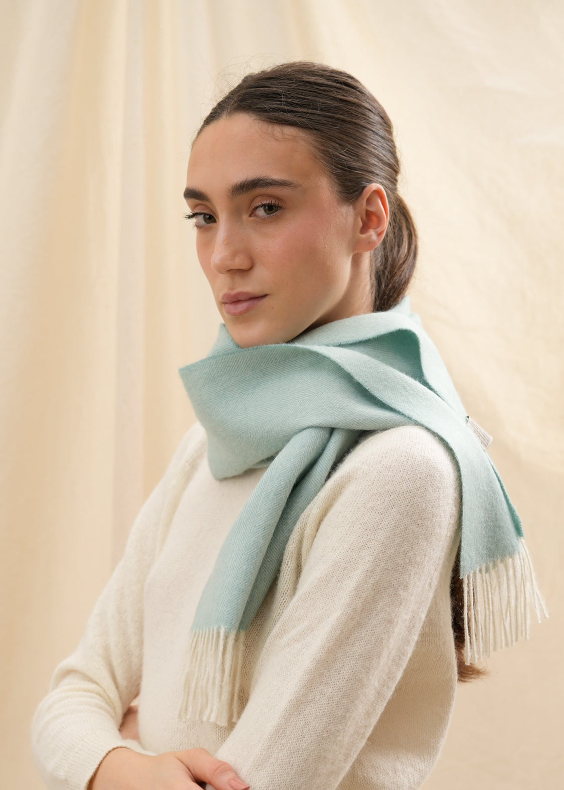 Set 2 Bufanda Jorgelina | 100% Baby Alpaca