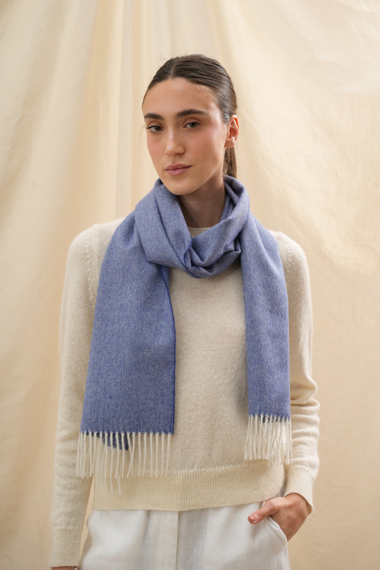 Set 2 Bufanda Jorgelina | 100% Baby Alpaca