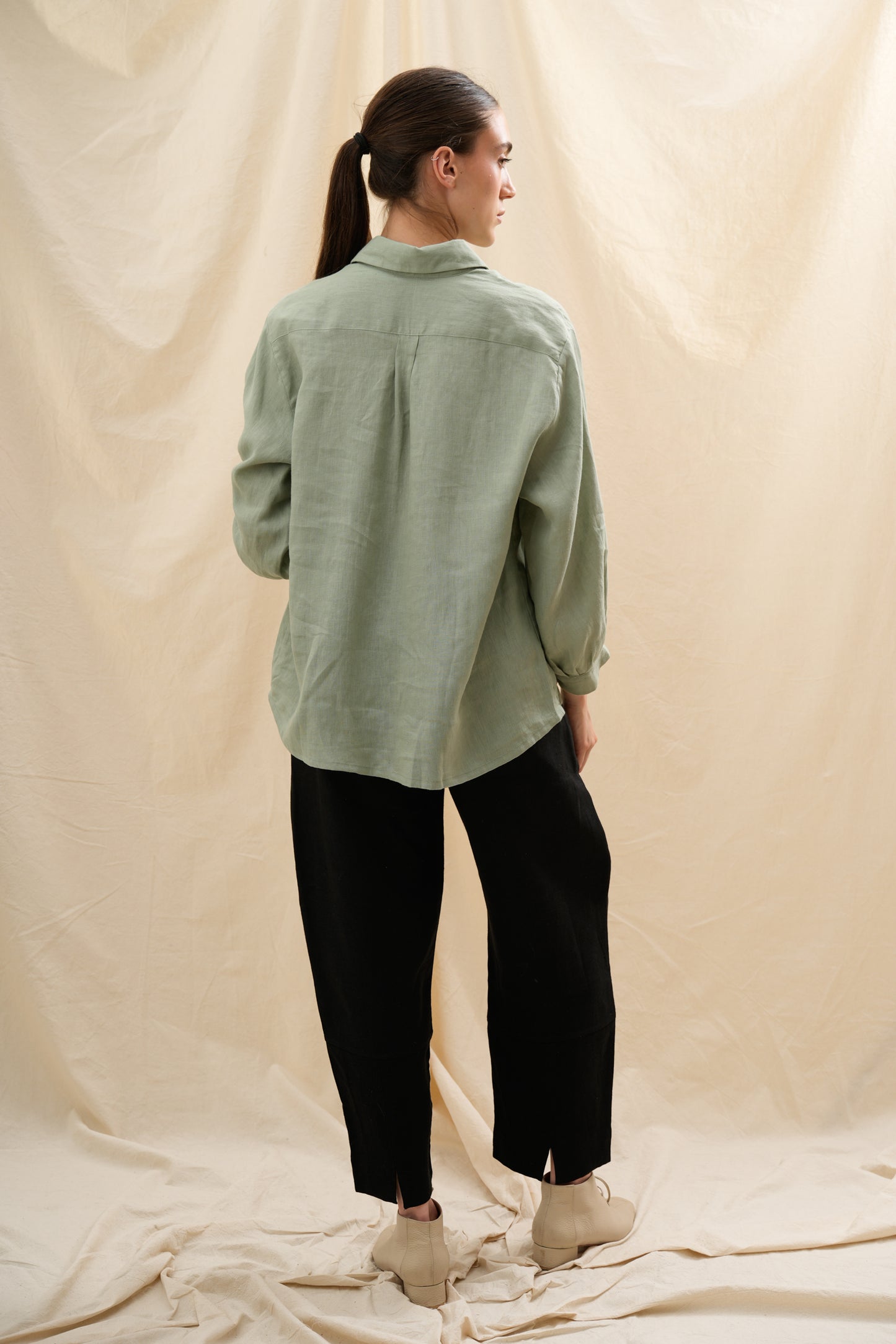 Camisa Jazmín | 100% Lino l YVOTY