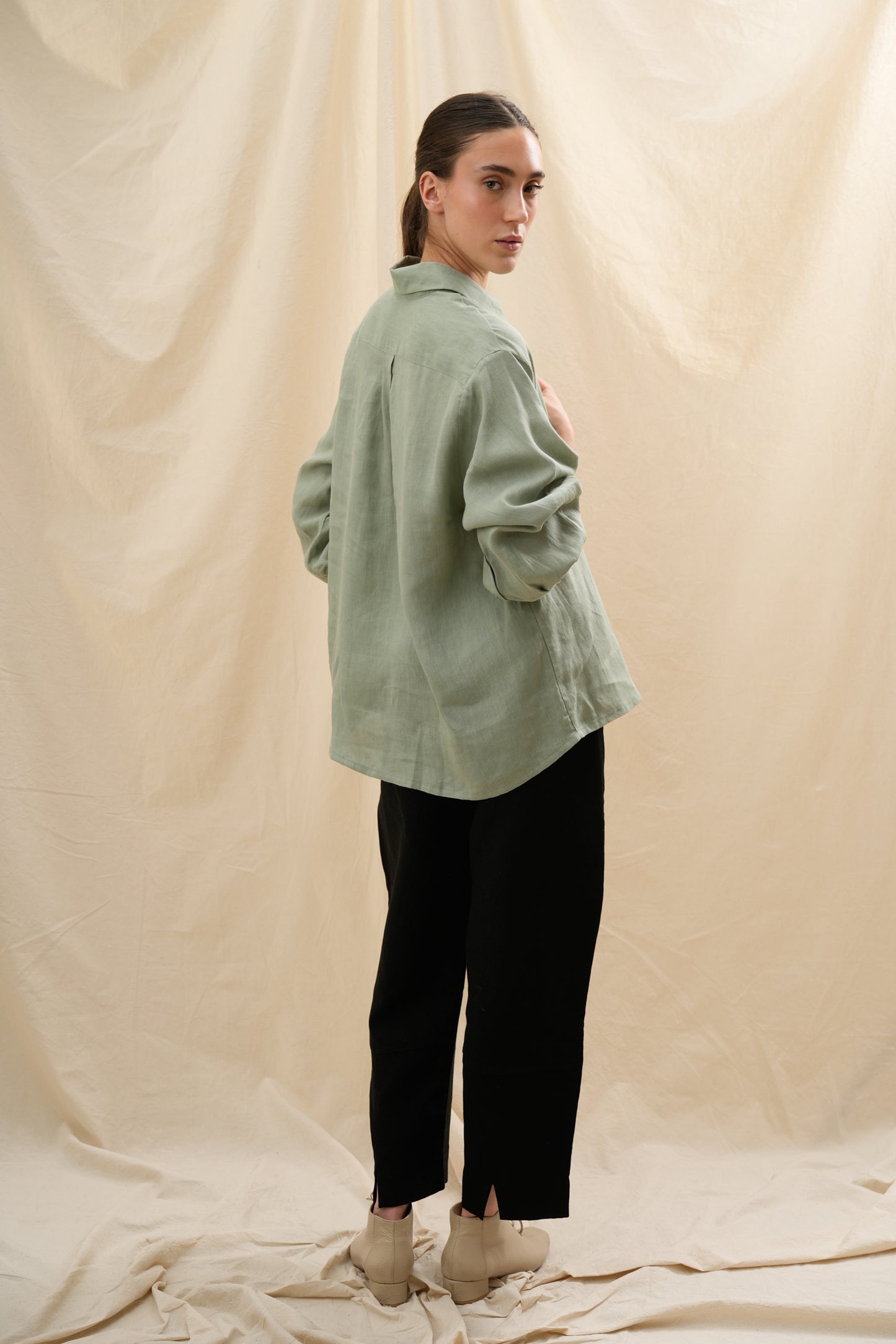 Camisa Jazmín | 100% Lino l YVOTY