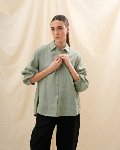 Camisa Jazmín | 100% Lino l YVOTY
