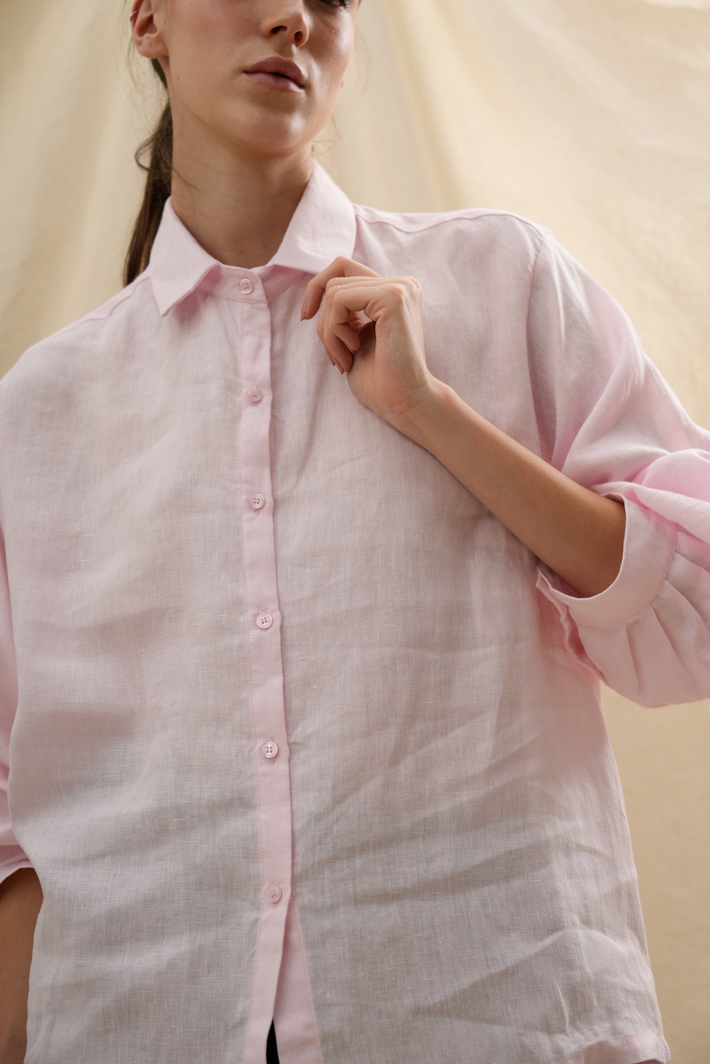 Camisa Jazmín | 100% Lino l YVOTY