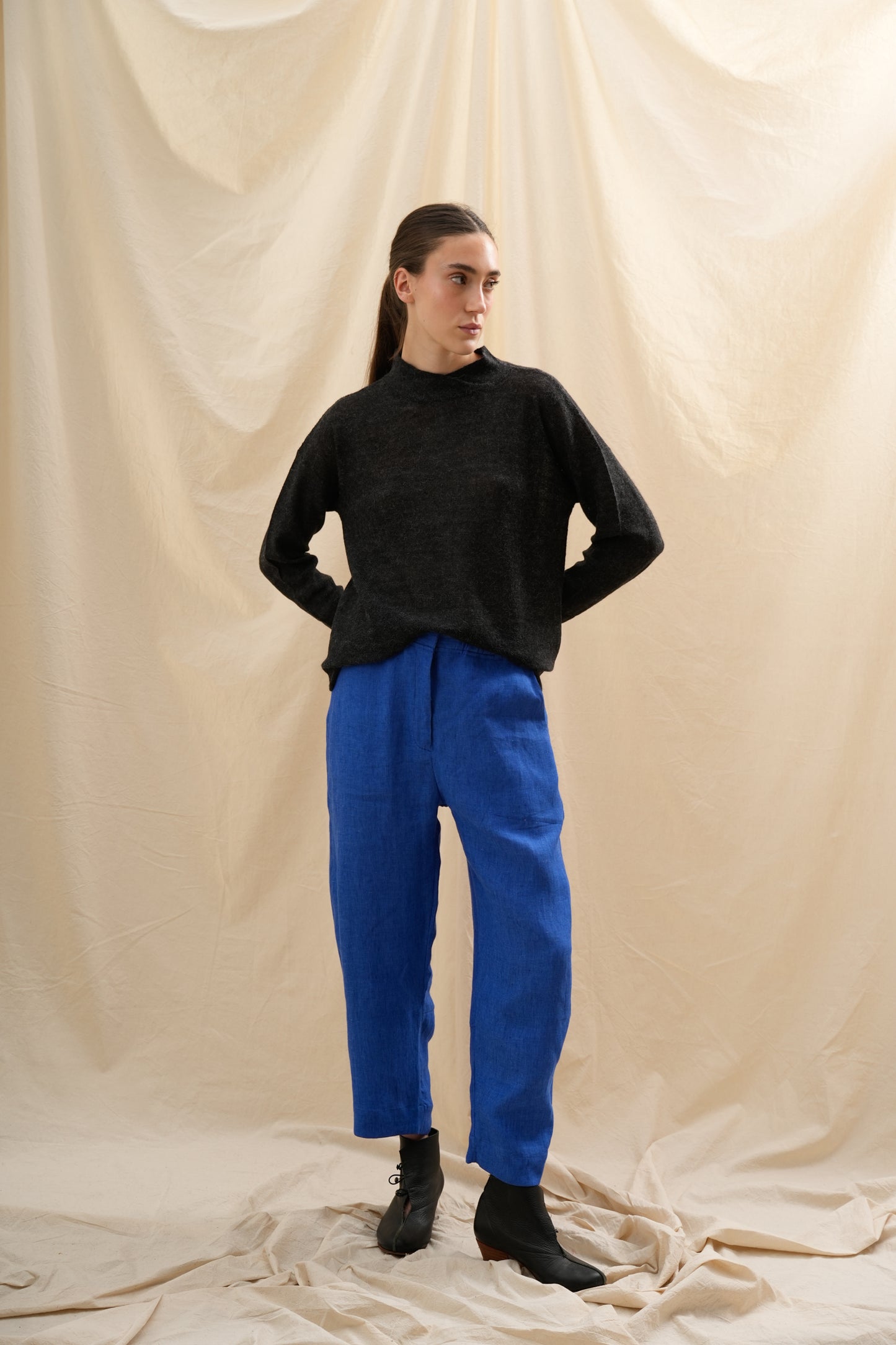 Pantalón Loto | 100% Lino l YVOTY