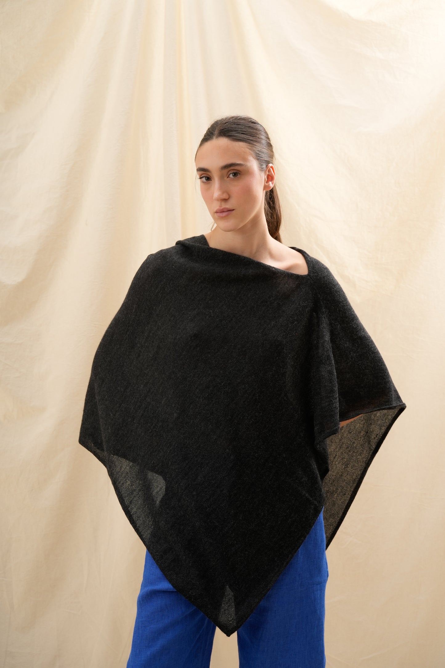 Poncho Faplana | 100% Baby Alpaca